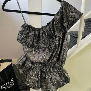 Isabel Marant metallic top